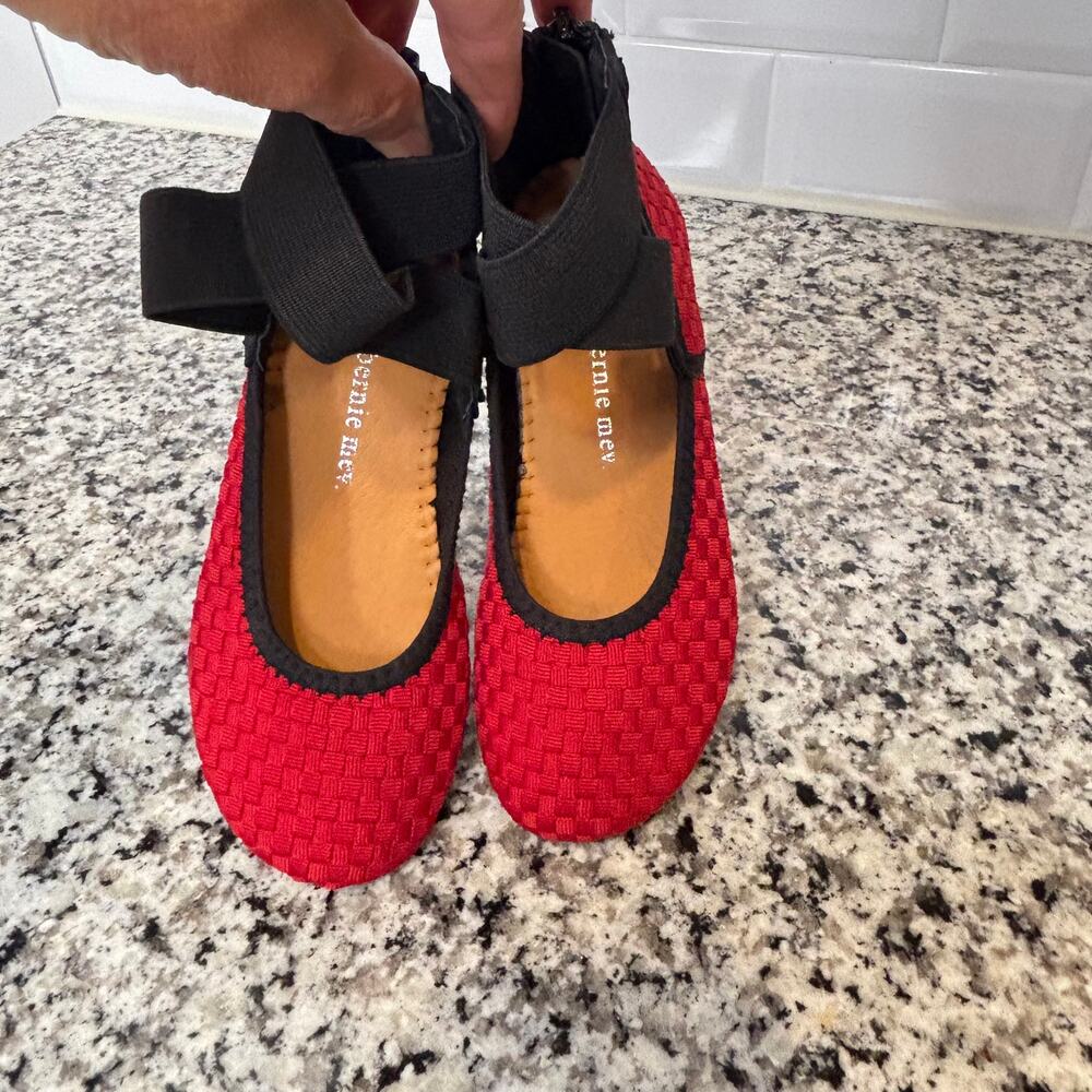 Bernie Mev Red Woven Flats | EU 29 / US Kids 12-12.5 - Picture 5 of 7